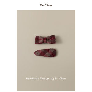 Baby Hair Clips No Damage Butterfly Knot Hair Accessories Children Red Hair Decorations Girls Bangs Clips Hair Accessories