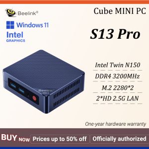 Beelink S13 PRO MINI PC Intel Twin Lake N150 Intel Graphics 16G DDR4 3200MHz 500G/1TB SSD M.2 2.5G LAN