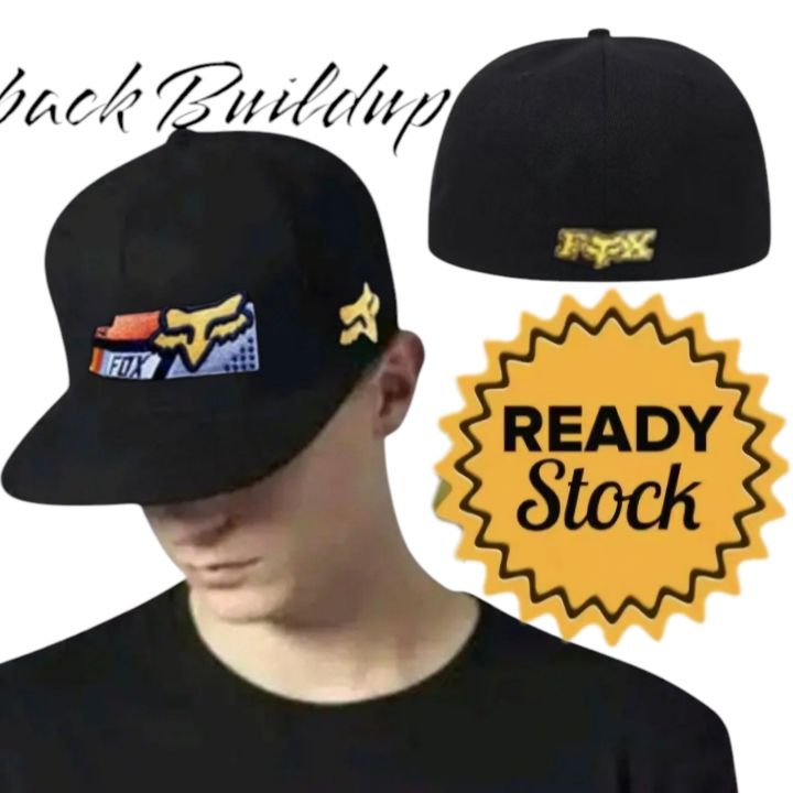 Topi%20Pria%20Snapback%20Hip-hop%20Built%20up/Build%20up%20Bahan%20Tebal%20Logo%20Bordir%20Sport%20Racing%20Outdoor%20-%20Image%202