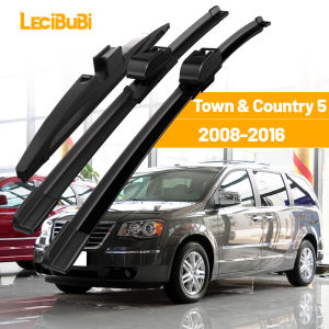 For Chrysler Town Country 5 2008-2016 1set Front & Rear Windshield Wiper Blades Windscreen Wipers 2009 2010 2011 2012 2013