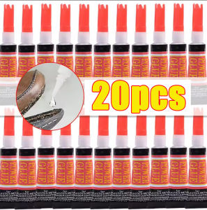 ไซยาโนอะคริเลตแบบติดกาวแก้วโลหะยางไม้กาวเหลวติดแน่น20/10ชิ้นเครื่องเขียนร้านเครื่องเขียนเล็บเจลหนังพันธบัตรที่แข็งแรง