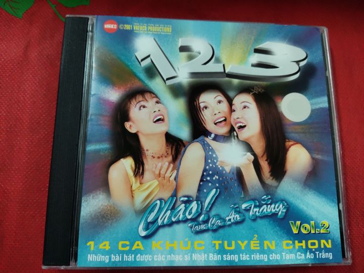 未開封CD「TAM CA ÁO TRẮNG /こんにちは。チャオ」日本盤 CD - Chào ! Tam Ca Áo Trắng vol 2 | Lazada Việt Nam
