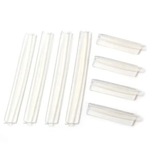 8Pcs/Set Car Door Protector Strip Auto Door Crash Bar Bumper Buffer Trim Guard Edge Corner Car Decoration Accessories