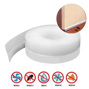 Shower Room Glass Door Sealing Strip Window Windproof Strip Warm Bathroom Door Lower Water Blocking Adhesive Strip