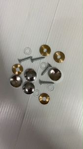 ชุดหมุดประกอบหัวน็อตและกระจก (ขนาด 3/4) หมุดปิดหัวน็อต หมุดยึดกระจก หมุดปิดหัวสกรูหมุดกระจกแป้นกระจก