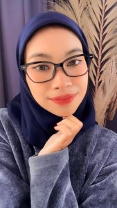 Groovy Eyewear - Kacamata Lany Kotak Normal Minus Cylinder Antiradiasi UV