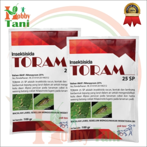 Insektisida TORAM 25 SP Pak Tani 100 gr PRODUK ORIGINAL