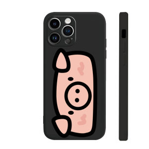 Transparent Silicone Frog Pig Phone Case Cute Cartoon Couple  17Promax 16Promax 15Pro 14Vivo Oppo 13 Anime 12 Huawei Xiaomi