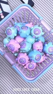 Móc Khoá Đồ Chơi Oẳn Tù Xì Nhỏ Xinh Bật Nút Vui Vẻ Dễ Thương 3cm Phụ Kiện Thời Trang