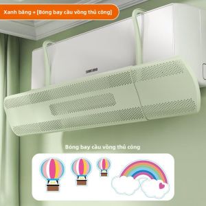 MONLEYTA | Giá đỡ chắn gió máy lạnh格力帘 kiểu treo kiểu Nhật Bản giúp giảm sút khí hậu trực tiếp khi sinh cho bà bầu