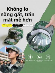 JVBV | Nón Huấn Luyện Quân Sự Có Kèm Sticker Thấm Mồ Hôi Thông Gió Chống Bẩn