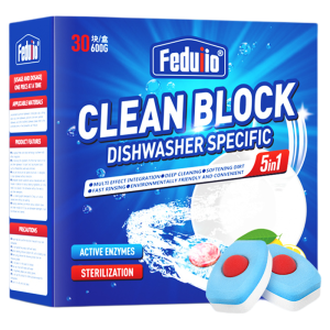 FEDUIIO | All-in-one Dishwasher Detergent Salt Rinse Aid