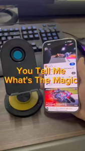 Multifunctional Rotating Phone Holder & Portable Amplification Bluetooth Speaker