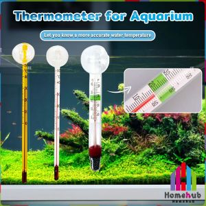 HB Aquarium Glass Fish Tank Water Temperature Measurement Fishbowl Meter Thermometer