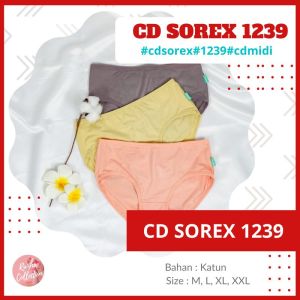SOREX - Celana Dalan Wanita Sorex Super Soft art 1239 /CD /UNDERWEAR SOREX 1239 PALING MURRAH