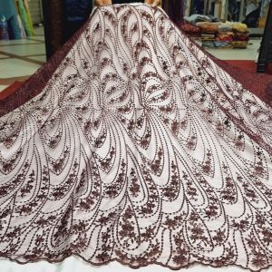 Ready tille spainggel motif ful payet ( harga 050m )cod