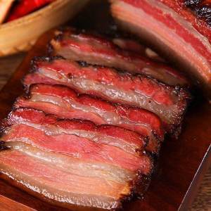 Homemade Smoked Preserved Pork