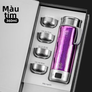 LEHUJIANG | Bình Nước Nóng Điện Di Động Chống Khuẩn Titanium