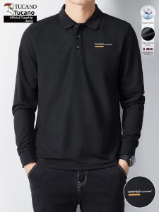 TUCANO | Heavy Duty Polo Shirt Mens 2026 Spring New Relaxed Long Sleeve Casual T-shirt