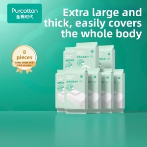 Purcotton | Multipurpose Compressed Pure Cotton Towel