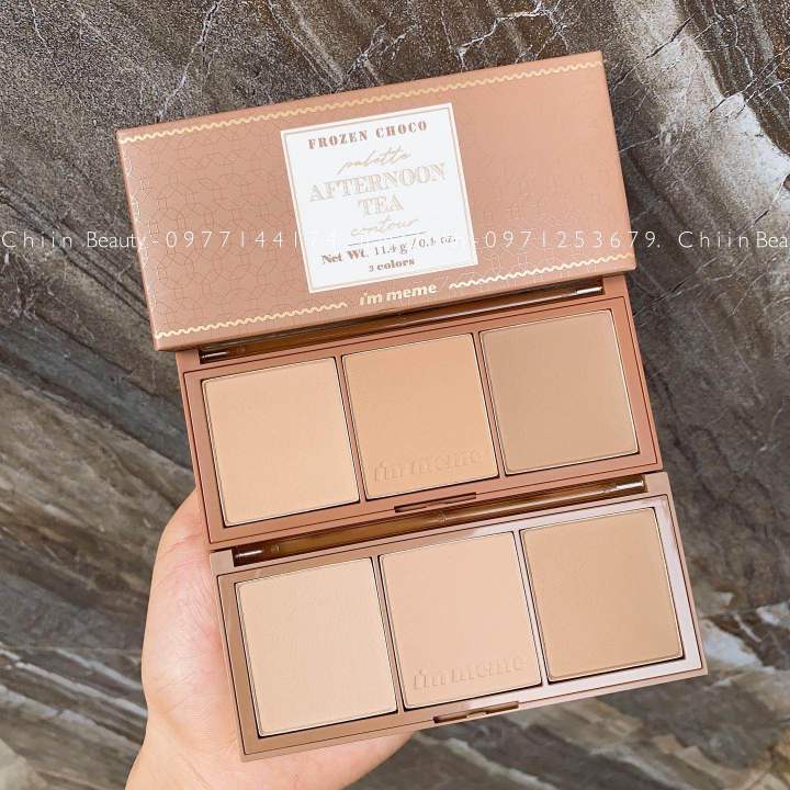[ChiinBeauty] Bảng phấn tạo khối I’M MEME Afternoon Tea Contour Palette ...