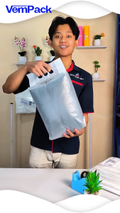Plastik Laundry Jinjing Bening Polos 3 Jari Isi 1 KG - Bahan HD Tebal Tidak Mudah Sobek