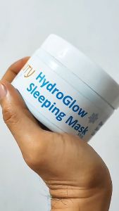 ROM Beauty HydroGlow Sleeping Mask with Niacinamide & Aloe Vera Gel Extract 300g for Deep Overnight Hydration