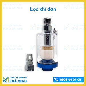 Bộ lọc hơi nước dùng cho dụng cụ phun sơn (Tặng kèm đầu nối hơi)