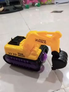 Mainan Anak Truck Excavator 833 10 / Mainan Anak Truck Bego Electric Bisa Nyalah Bisa Jalan Sendiri Batrai AA2 / Kemasan Kardus Bahan Berkualitas Cocok Untuk Kado