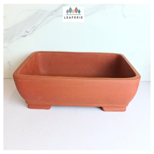 The Leaferie Rectangular Bonsai Pot / Tray (Series 2) Plant pot Zisha Flowerpot Purple Sand Planter
