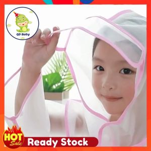 🔥Ready Stock 🔥GD Baby kids waterproof Raincoat Hooded rain suit rain jacket