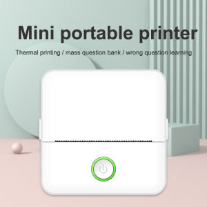 X6 Mini HD Portable Label Thermal Printer: Endurance Bluetooth Printer for Students