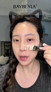 BAYBEYLA Angled flat Foundation Brush - B03 makeupbrush densenobrush