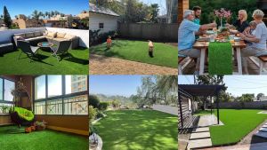 Tikar Rumput Sintetis Luar Ruangan: Simulasi Rumput Tahan Cuaca