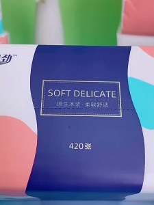 Soft Delicate 5 PLY Facial Tissue paper 420sheet/pack Household Office Daily Use