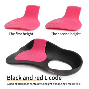 New upgraded arch support insoles  removable in height-increasing arch pads suitable for X-shaped legs and flat feet.