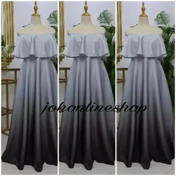 Buy Principal Sponsor Gown Gray online Lazada .ph