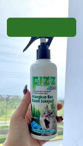 Holycatlabs FIZZ 250 ml | Poop Peep Penghilang Bau Kotoran Cat Dog Aman Terjilat
