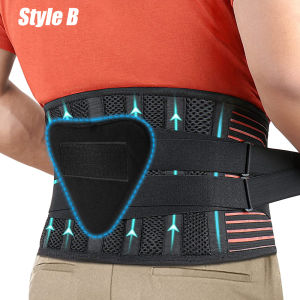 Adjustable Lumbar Support Belt Double Pull Back Waist Orthopedic Corset Spine Decompression Back Pain Relief Tighten The Abdomen