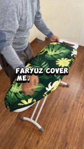 Cover Meja Alas Setrika Sarung Strika Busa 1cm Alas Ironing Board Stora Krisbow