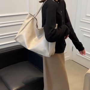 Hàng Mới Về Túi Xách Da PU Bóng Cỡ Lớn Thời Trang Thu Đông Cho Nữ