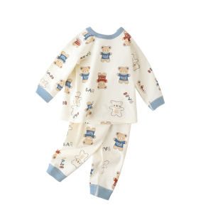 UIN BABY | Bộ Quần Áo Lót Bằng Cotton Ấm cho Bé