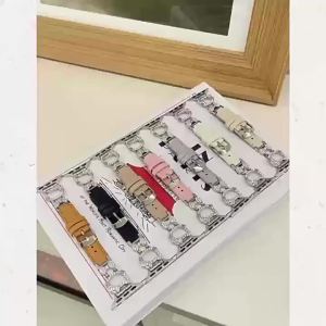 Sanrio | Elegant INS Hello Kitty Metal Chain Watch Band Case for Samsung Galaxy Watch 9 8 7Ultra 7-4 Classic Girlish Steel Bracelet Strap