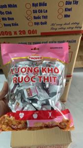 Lương Khô Mini Ruốc Thịt FUCUCO - Túi 26 Viên 400g- Bổ Sung Năng Lượng Thích Hợp Du Lịch Ăn Vặt – Bách Hóa Lộc Phát