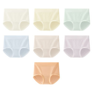 B&C.Room | Quần Lót Cao Thắt Dây Cotton Chống Khuẩn Không Đường May Kiểm Soát Bụng Mẫu Mới 2025