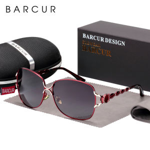 BARCUR Design Sun Glasses For Women Classic Polarized Sunglasses Female Luxury Shades Oculos Ladies Eyewear
