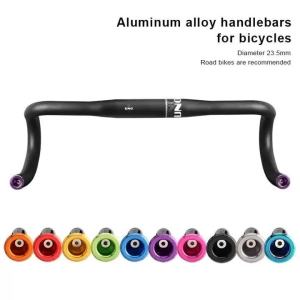 1 Pair Bike Grip Handle Bar End Cap Aluminium Alloy MTB Handlebar Grips Plugs Caps For Bicycle Handlebar Accessory