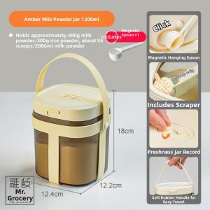 Portable and Damp-proof Milk Powder Container