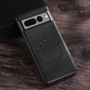 Full Cover Magnetic Attraction Leather Style Google Pixel Phone Case for 7A/8A Business Protection Cover with Modern Luxury Trend