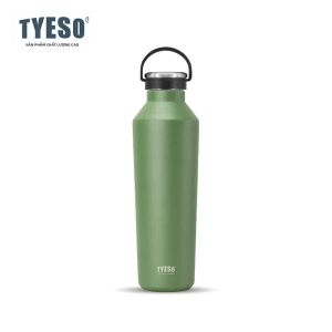 TYESO | Bình Giữ Nhiệt Di Động Tyeso 900ML Làm Bằng Thép Không Gỉ Cách Nhiệt Chống Rò Rỉ Bền Bề Mặt Mờ Có Tay Cầm Thích Hợp Cho Các Hoạt Động Thể Thao Ngoài Trời.